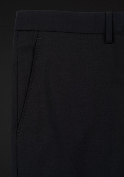 Grit Black 130S Cool Wool Pants