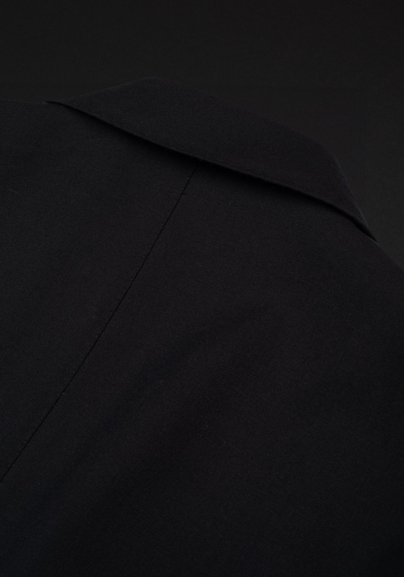 Coal Black Semi-Italian Handmade 130S Cool Wool Suit