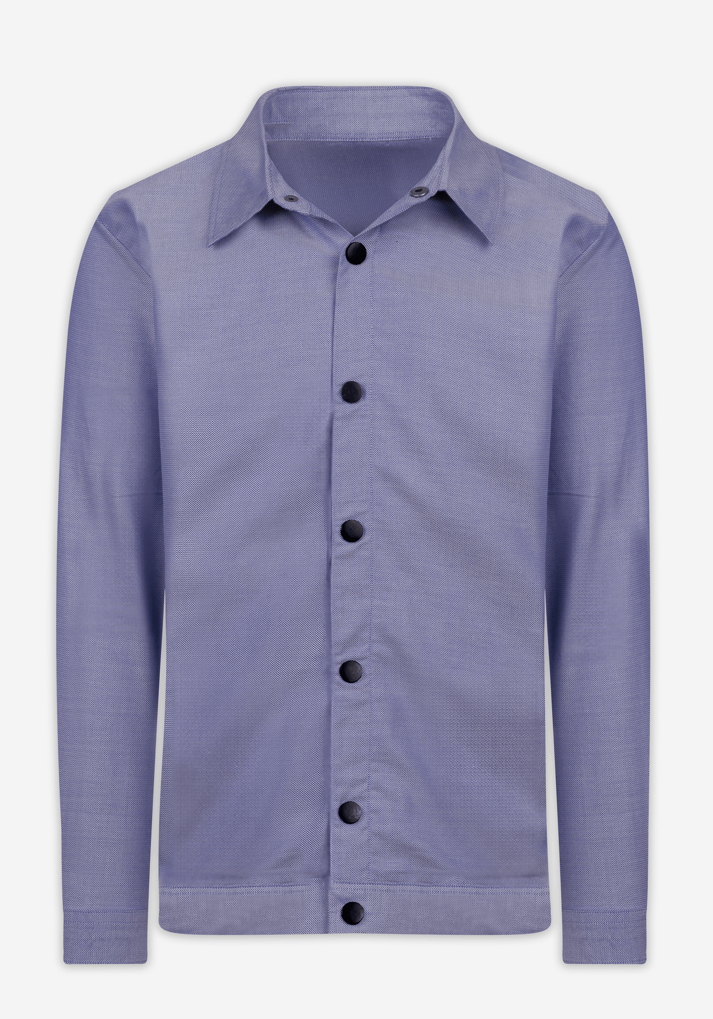 Periwinkle Blue Oxford Overshirt