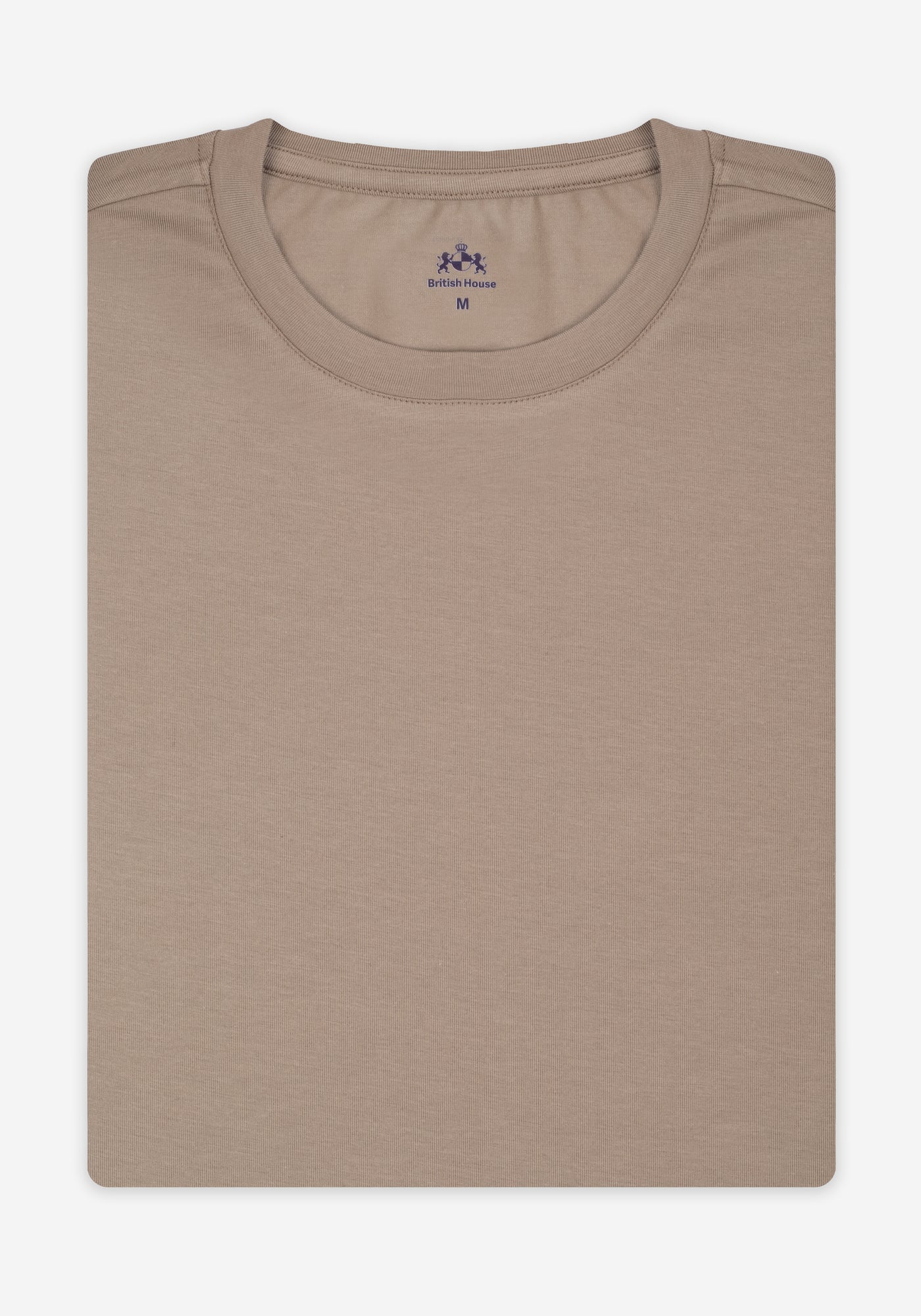 Birch Beige Cotton Undershirt - Long Sleeve