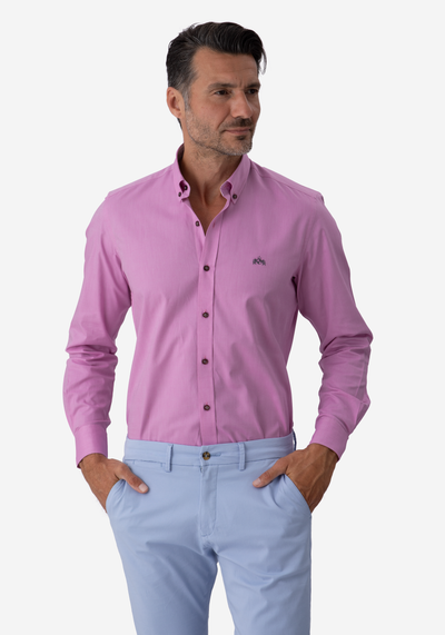 Powder Rose Oxford Shirt