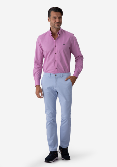 Powder Rose Oxford Shirt