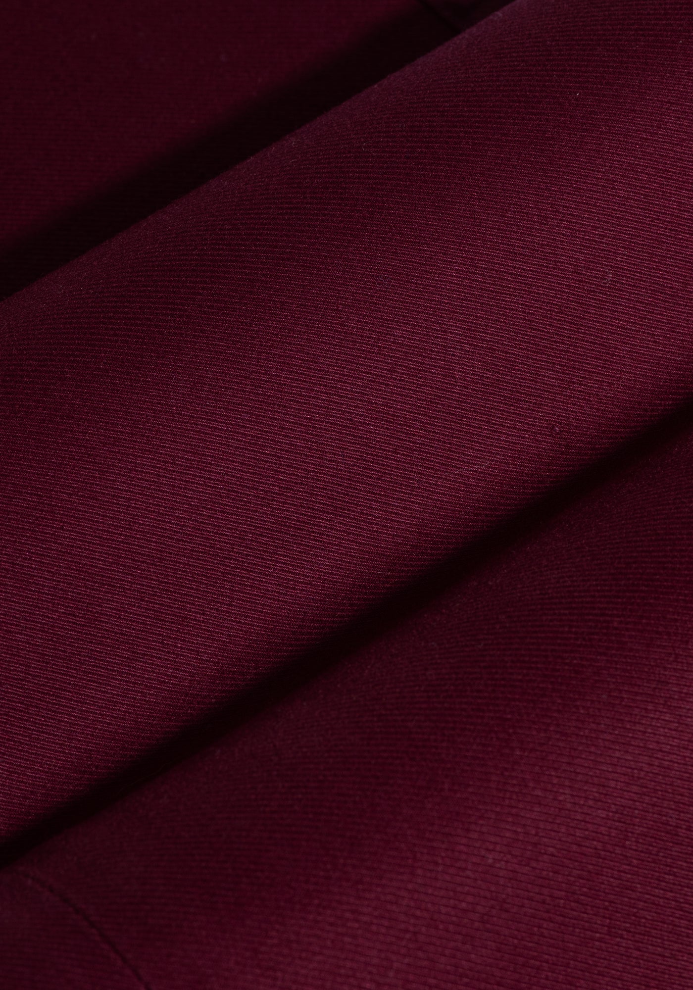 Contemporary Fit Burgundy Gabardine