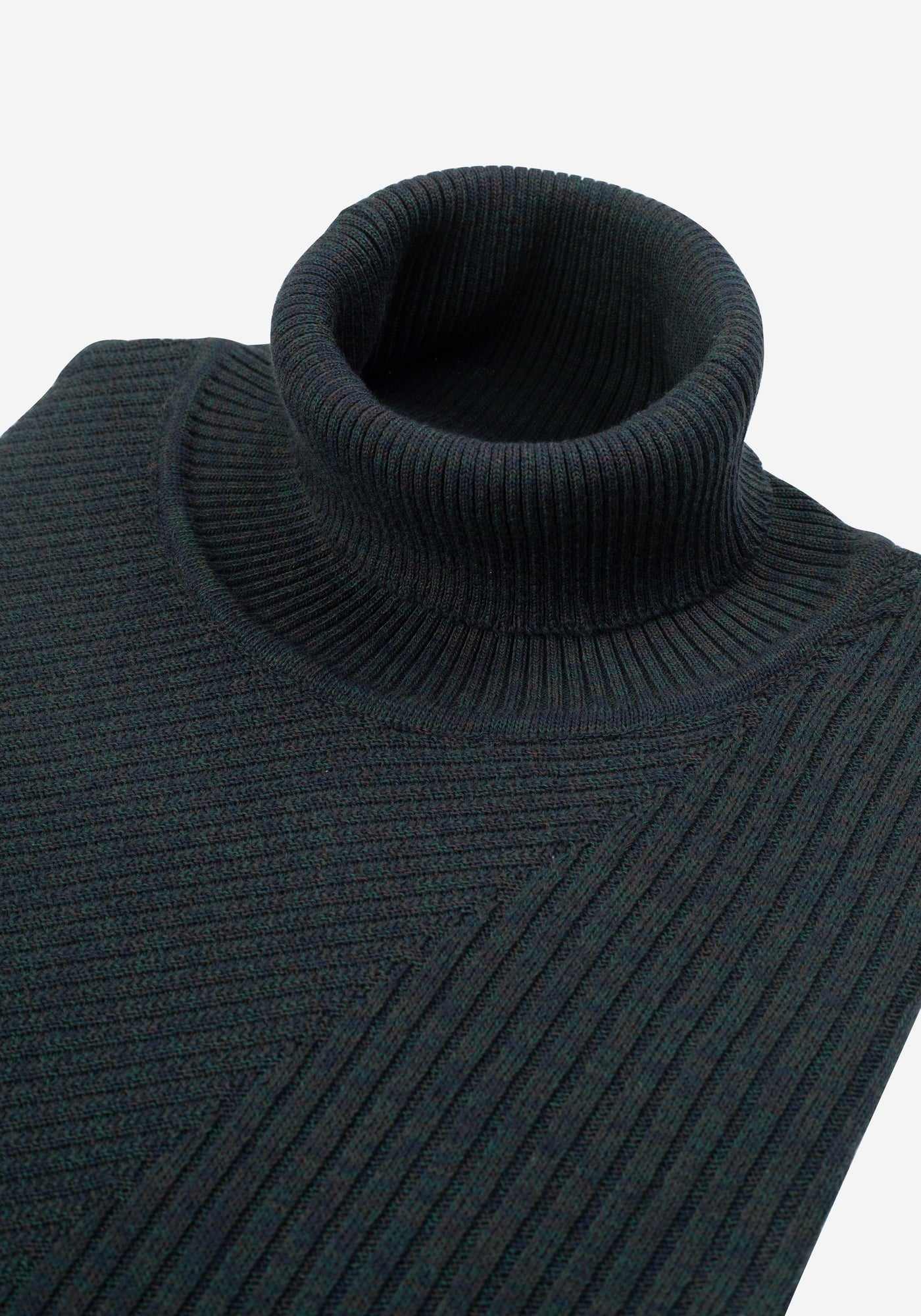 Black Olive Turtle Neck Pullover