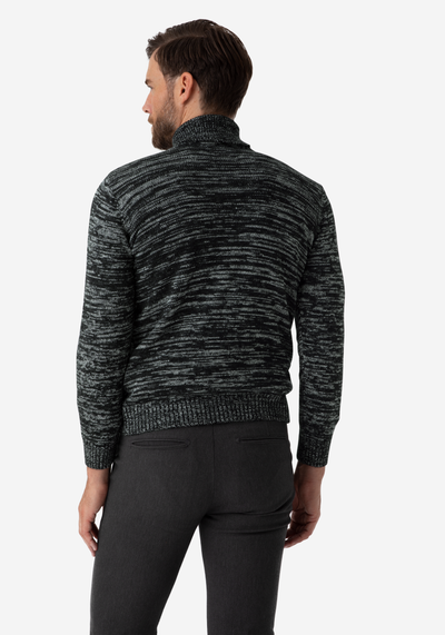 Dark Grey Turtle Neck Pullover