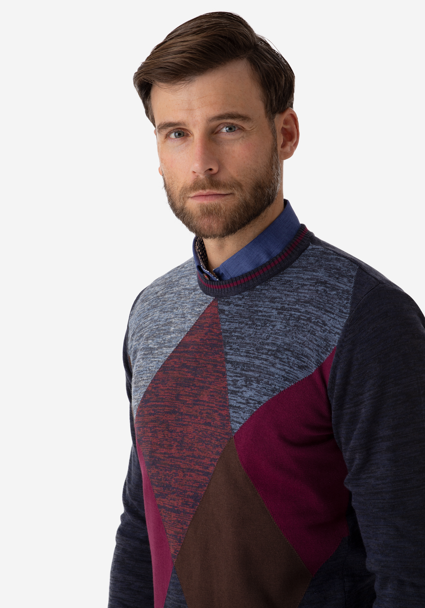 Colorful Rhombus Pullover