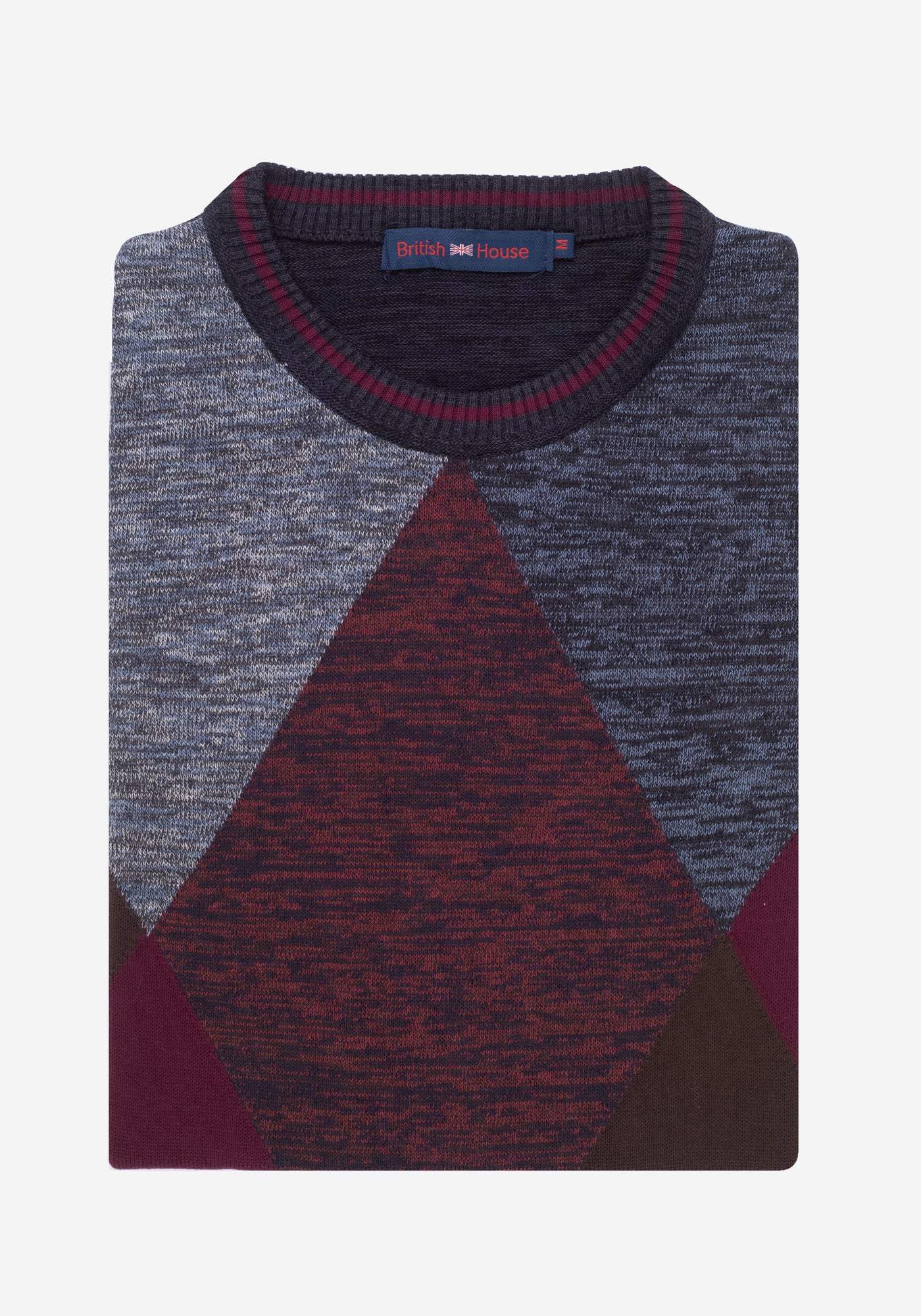 Colorful Rhombus Pullover